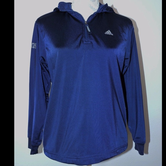 Adidas Blue Jacket Size Medium - Picture 4 of 5